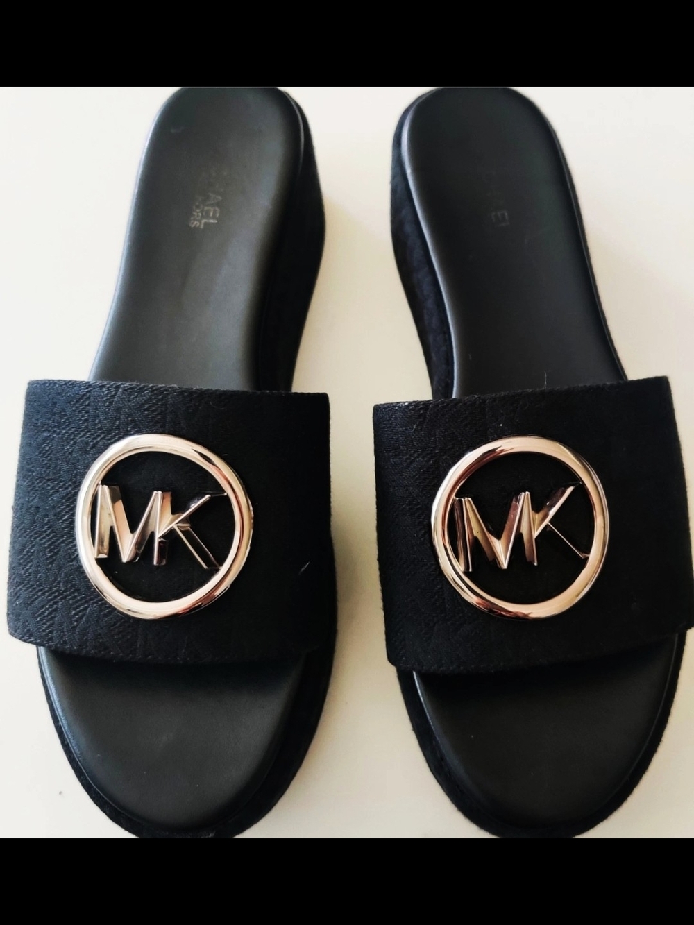 Michael Kors Womens 7 Slide In Sadler Wedge...New